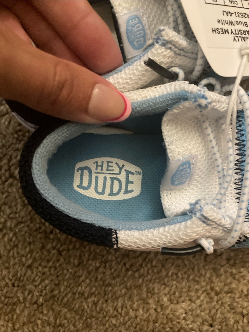 NWT Hey Dude Kids Slip-On Shoes - Picture 5 of 7